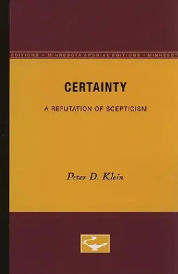 Cover of Certainty