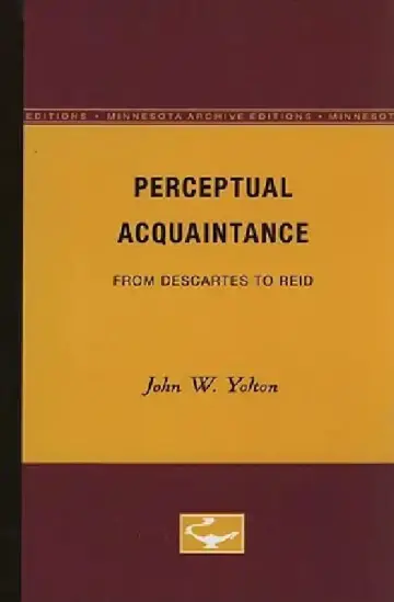 Cover of Perceptual Acquaintance