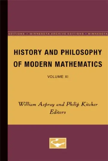 Cover of History and Philosophy of Modern Mathematics