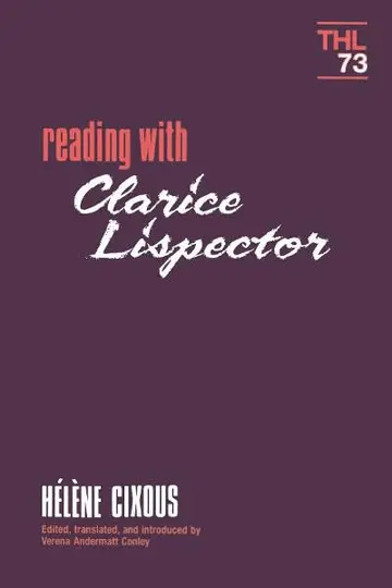 Cover of Reading with Clarice Lispector