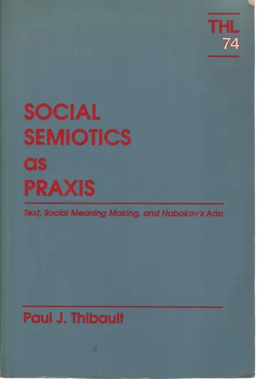 Cover of Social Semiotics as Praxis