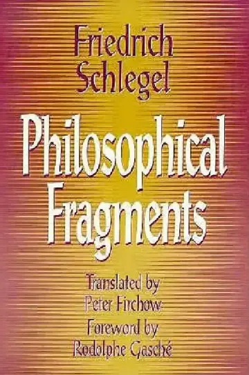 Cover of Philosophical Fragments