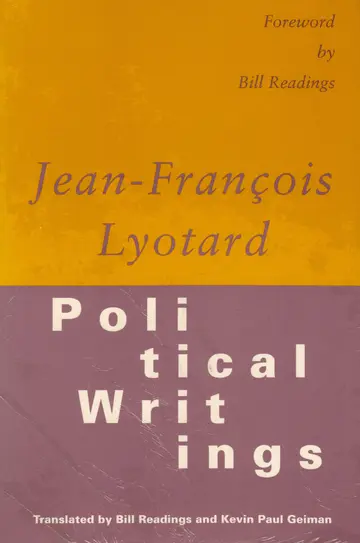 Cover of Political Writings