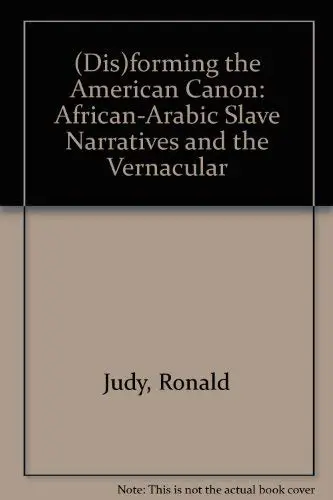 Cover of (Dis)forming the American Canon