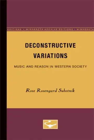 Cover of Deconstructive Variations