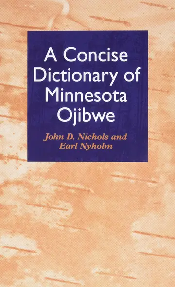 Cover of Concise Dictionary of Minnesota Ojibwe