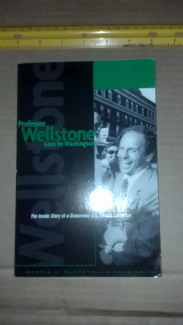 Cover of Professor Wellstone Goes to Washington