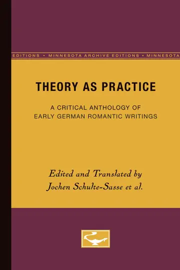 Cover of Theory as Practice