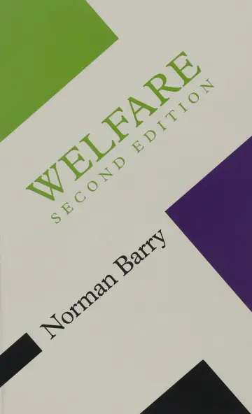 Cover of Welfare
