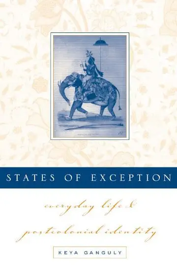 Cover of States of Exception