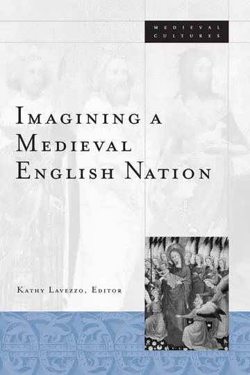 Cover of Imagining a Medieval English Nation