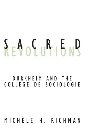 Cover of Sacred Revolutions