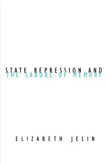 Cover of State Repression and the Labors of Memory