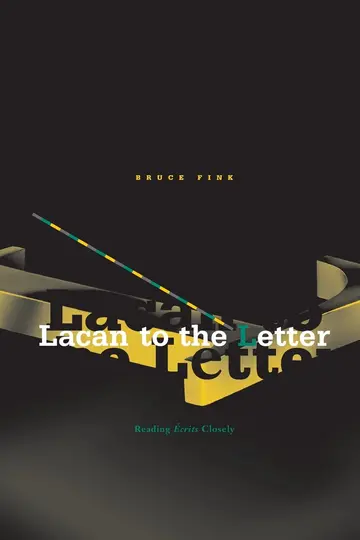 Cover of Lacan to the Letter
