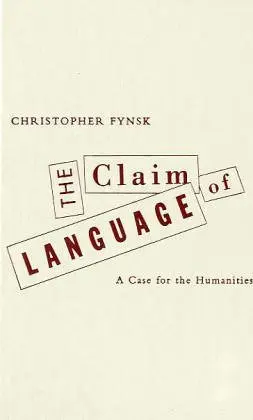 Cover of The Claim of Language