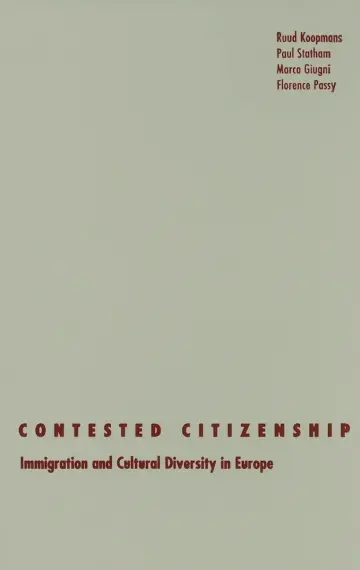 Cover of Contested Citizenship