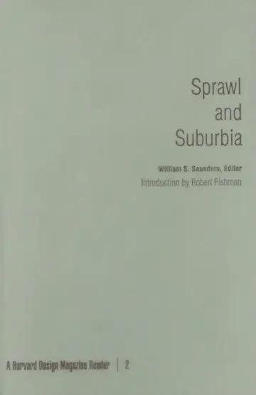 Cover of Sprawl and Suburbia