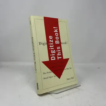 Cover of Digitize This Book!