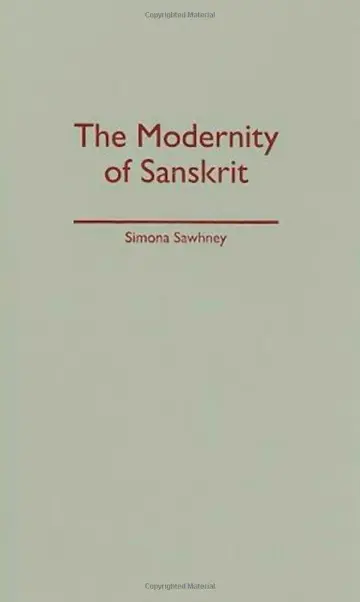 Cover of The Modernity of Sanskrit