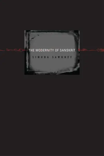 Cover of The Modernity of Sanskrit
