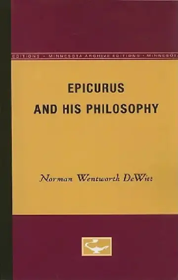 Cover of Epicurus and His Philosophy