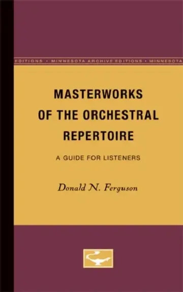 Cover of Masterworks of the Orchestral Repertoire
