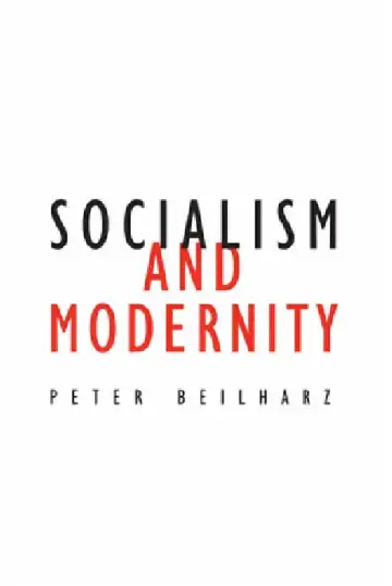 Cover of Socialism and Modernity