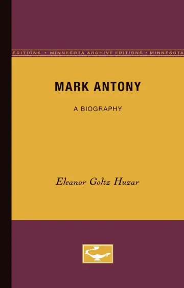 Cover of Mark Antony