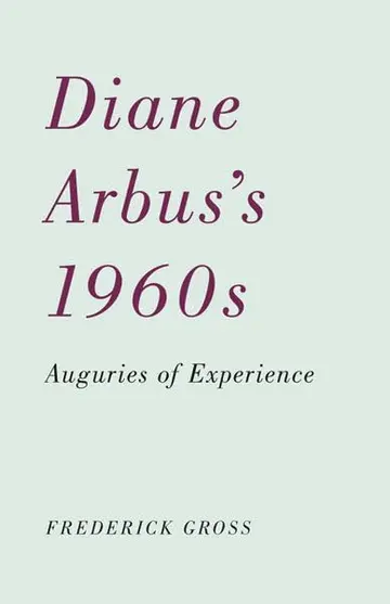 Cover of Diane Arbus's 1960s