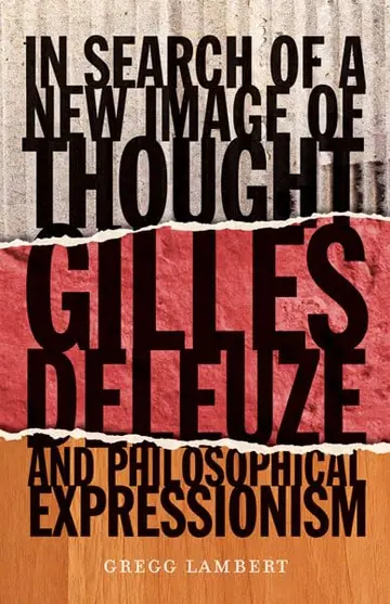 Cover of In Search of a New Image of Thought