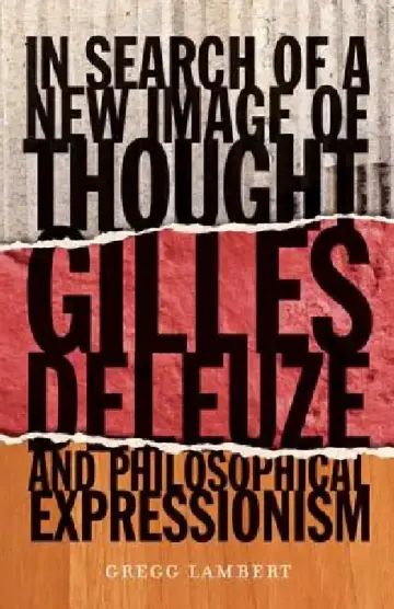 Cover of In Search of a New Image of Thought
