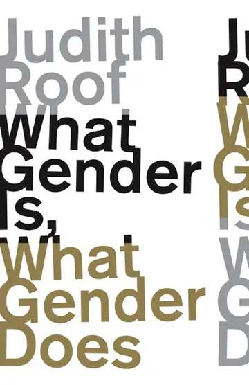 Cover of What Gender Is, What Gender Does