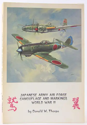 Cover of Japanese Army Air Force Camouflage and Markings World War II