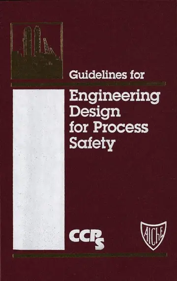 Cover of Guidelines for Engineering Design for Process Safety