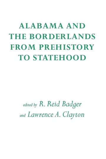 Cover of Alabama and the Borderlands