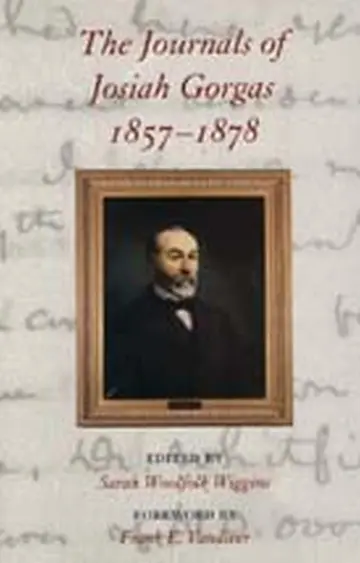 Cover of The Journals of Josiah Gorgas, 1857-1878