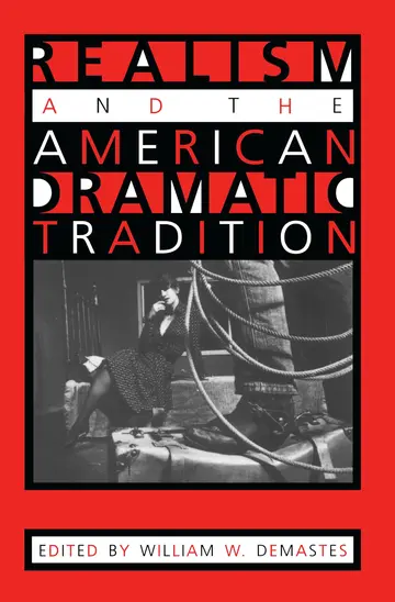 Cover of Realism and the American Dramatic Tradition