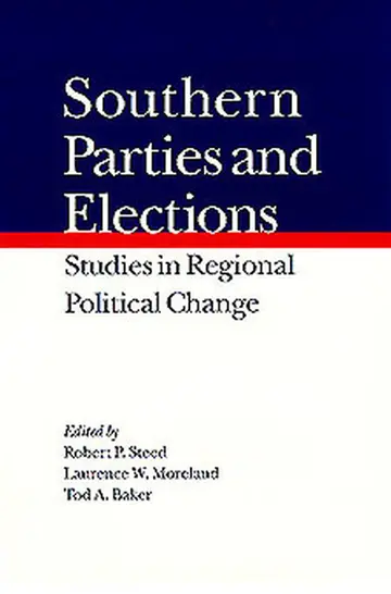 Cover of Southern Parties and Elections