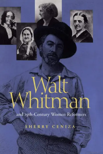 Cover of Walt Whitman's ""Leaves of Grass"" and 19th-century Women Reformers