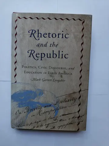 Cover of Rhetoric and the Republic