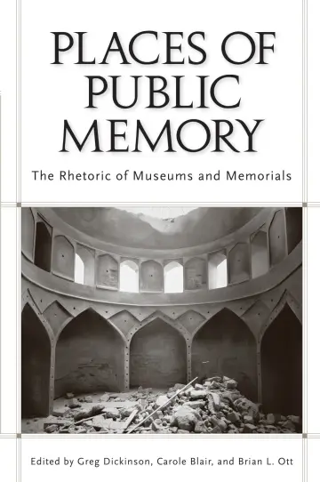Cover of Places of Public Memory