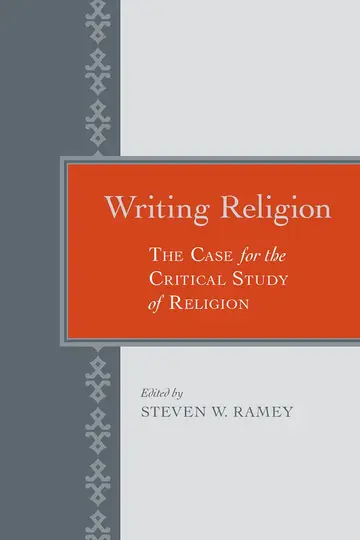 Cover of Writing Religion