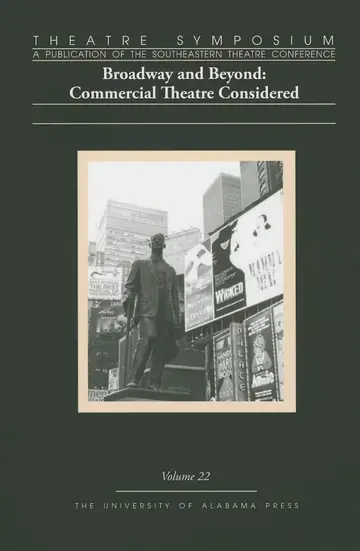 Cover of Theatre Symposium