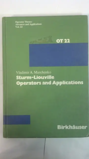 Cover of Sturm-Liouville Operators and Applications
