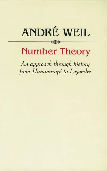 Cover of Number Theory