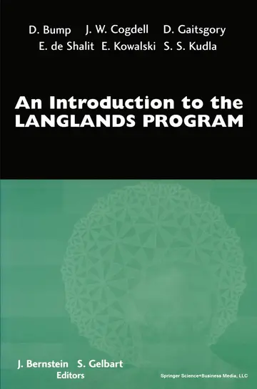 Cover of An Introduction to the Langlands Program