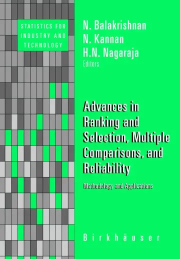 Cover of Advances in Ranking and Selection, Multiple Comparisons, and Reliability
