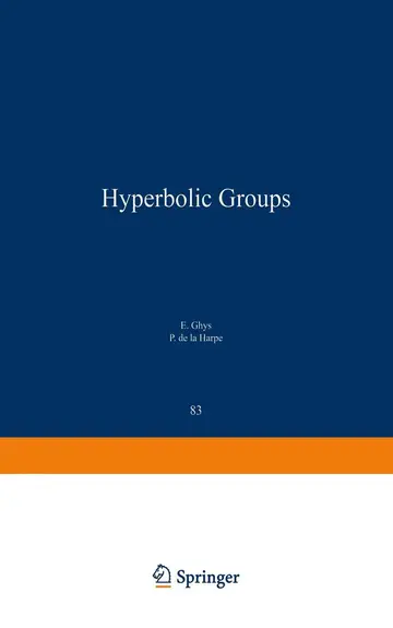 Cover of Les Groupes Hyperboliques D'Apres Mikhael Gromov