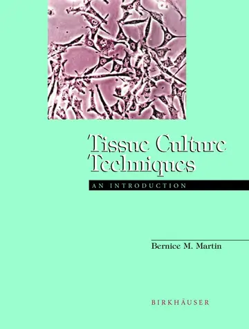 Cover of Tissue Culture Techniques