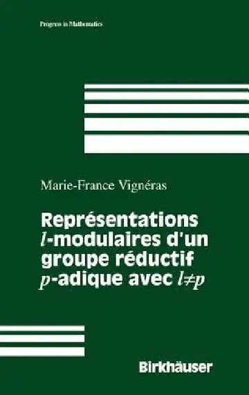 Cover of Representations Modulaires Des Groupes Reductifs P-Adiques. Representations Cuspidales de Gl(n)